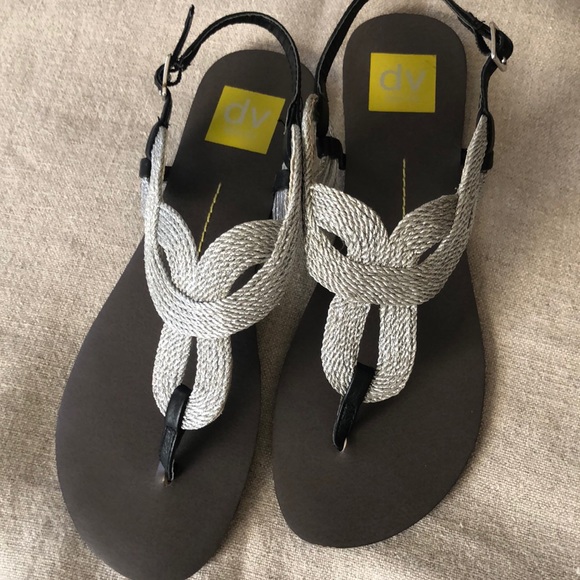 Dolce Vita Shoes - Dolce Vita Silver Rope Sandal